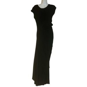 Céline Black Stretch Viscose Dress S